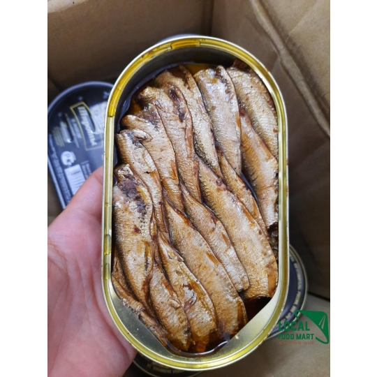 CÁ TRÍCH XÔNG KHÓI NGÂM DẦU OLIU - ĐẶC SẢN NGA  